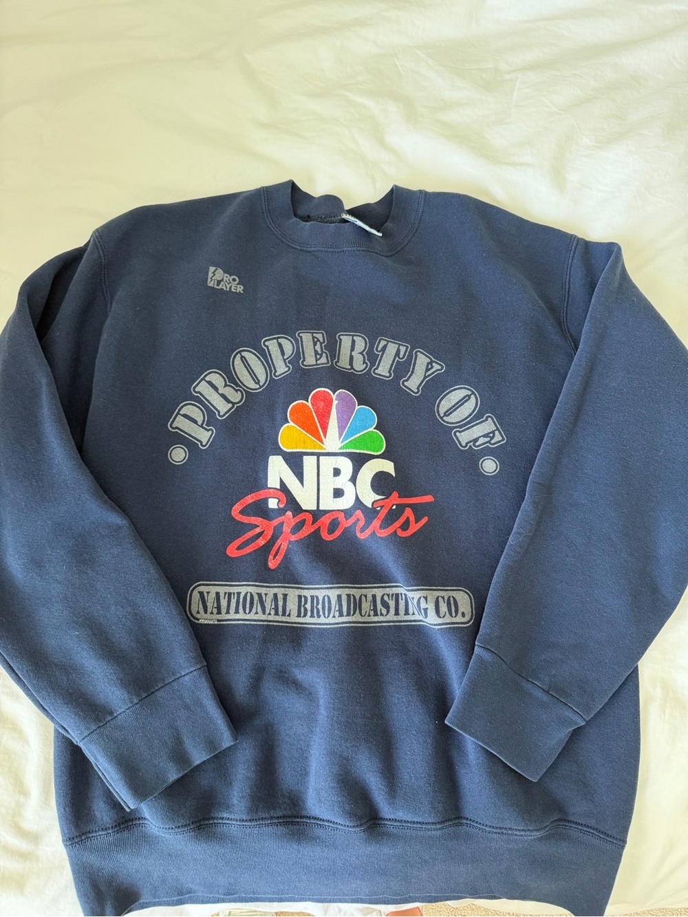 NBC Sports Vintage Navy Crewneck Sweatshirt
